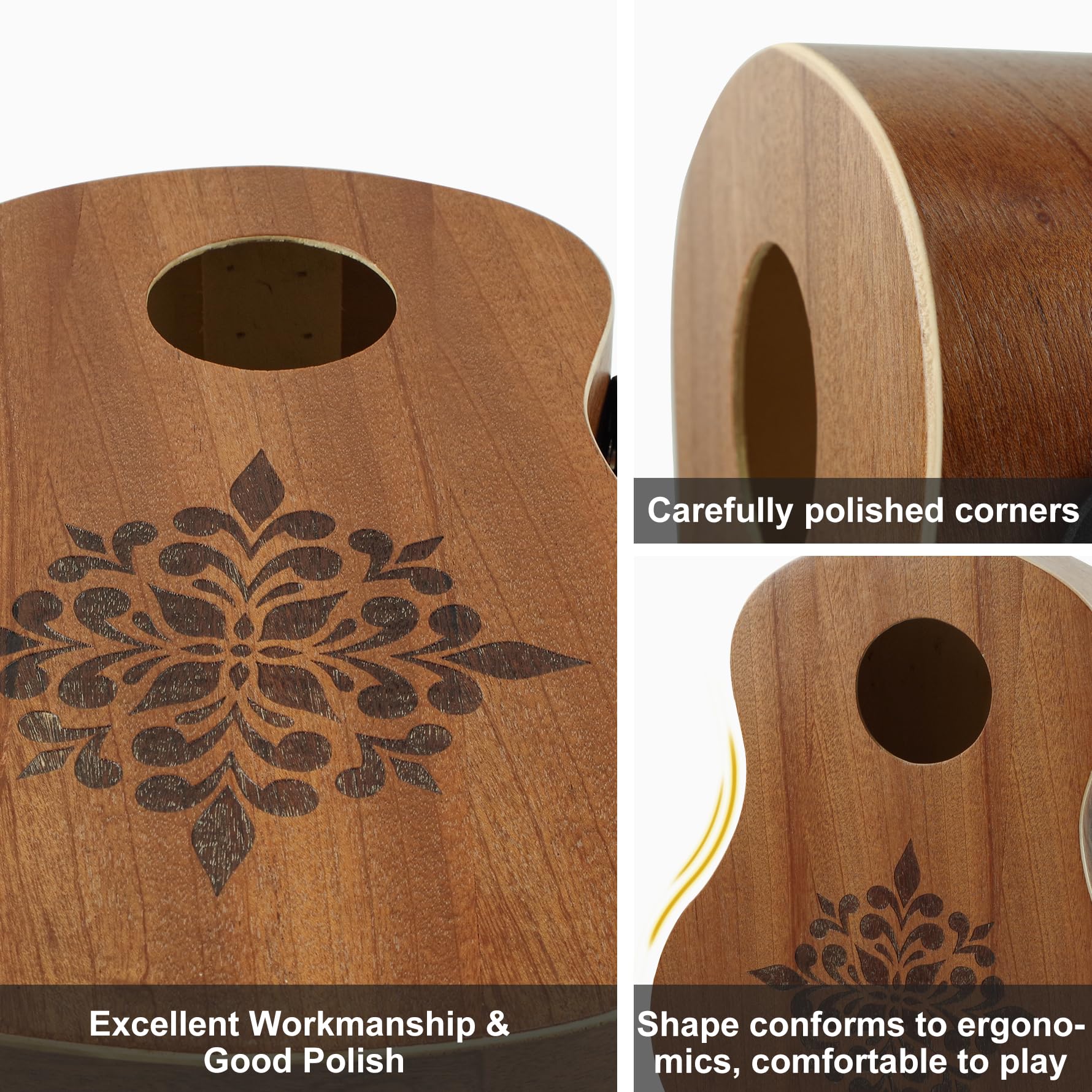 Amazon | Rockhouse Cajon、ポータブルトラベルカホンドラムボックス